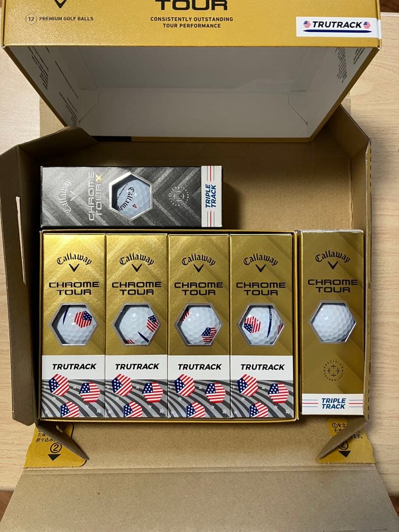 Callaway Chrome Tour ゴルフボール 18個セット