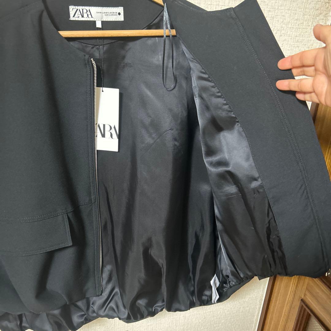 ZARA オーバーサイズボリュームベスト　未使用品