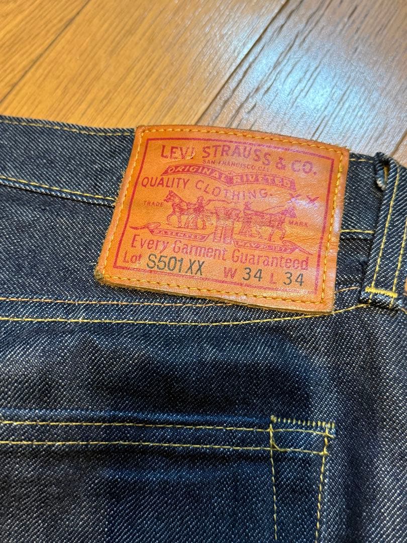 Levi's 501XX 大戦モデル　W34 L34 LVC