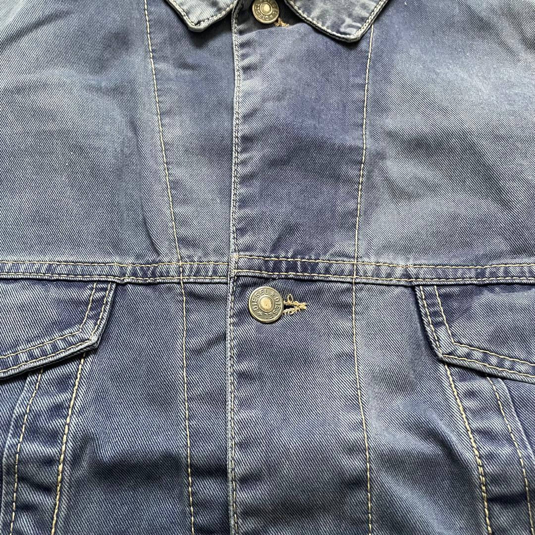 90s DIESEL デニムジャケット フェード XL