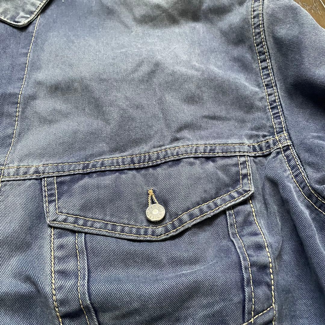 90s DIESEL デニムジャケット フェード XL