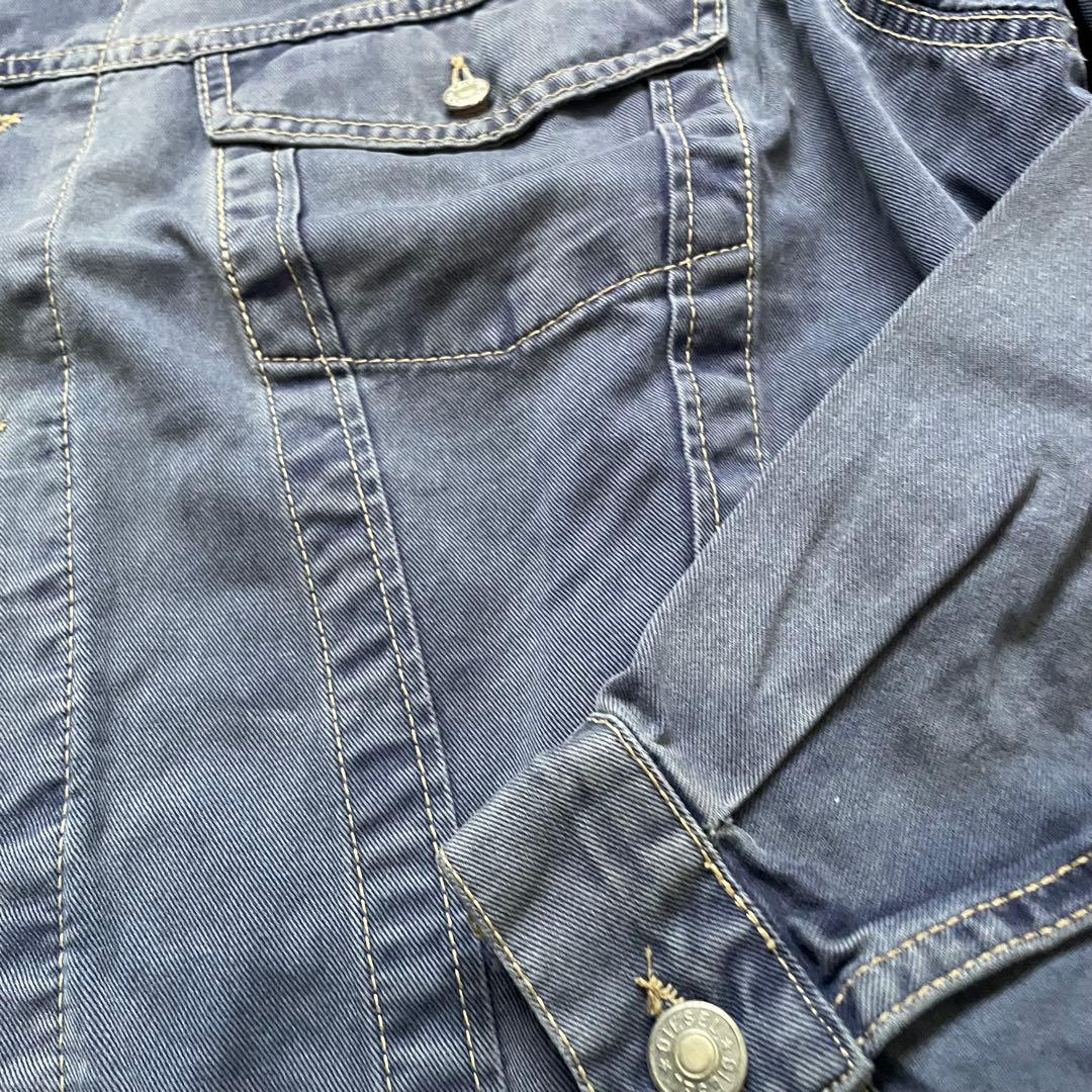 90s DIESEL デニムジャケット フェード XL
