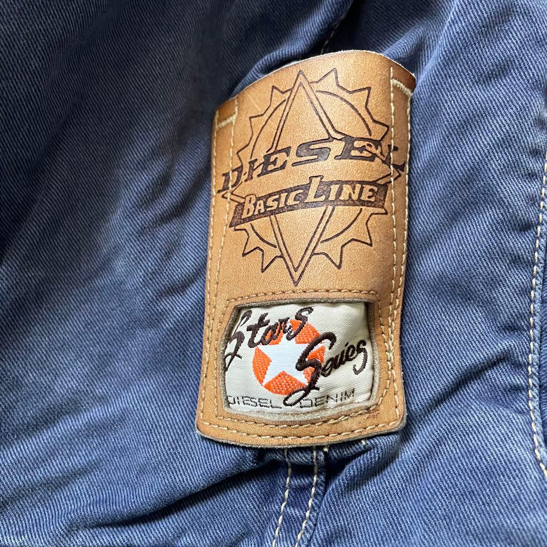 90s DIESEL デニムジャケット フェード XL