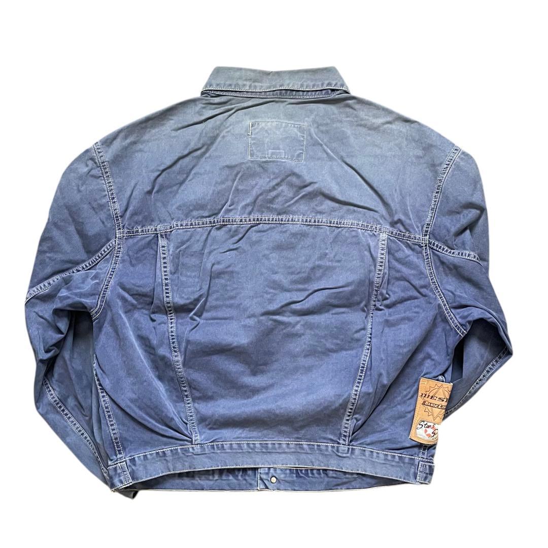 90s DIESEL デニムジャケット フェード XL