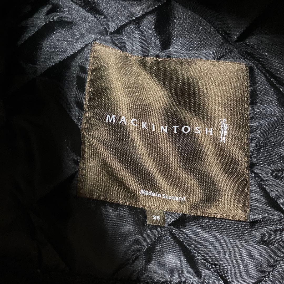 マッキントッシュ MACKINTOSH キルティングベスト 黒38