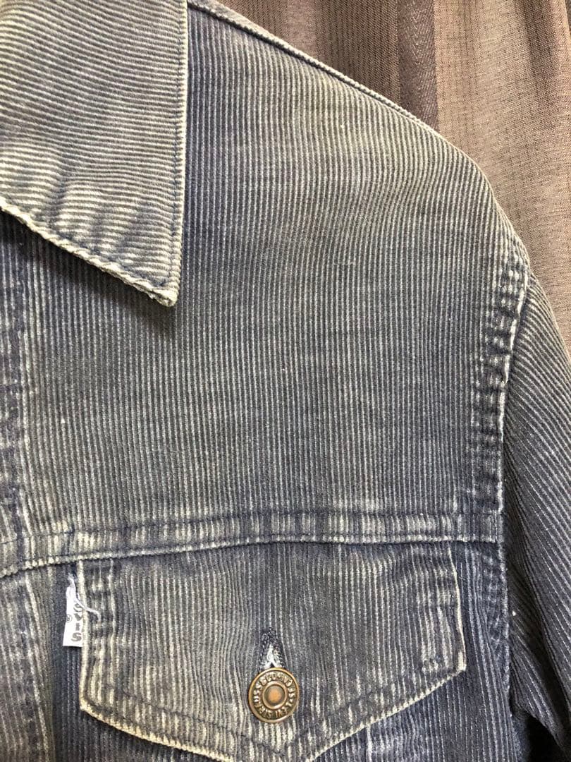 リーバイス　LEVI’S コーディロイ　ジャケット ネイビー　ヴィンテージ