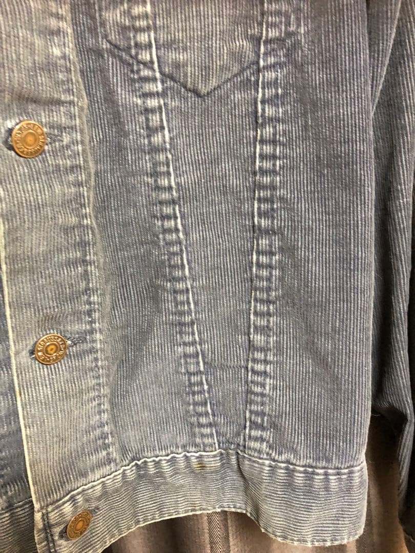 リーバイス　LEVI’S コーディロイ　ジャケット ネイビー　ヴィンテージ