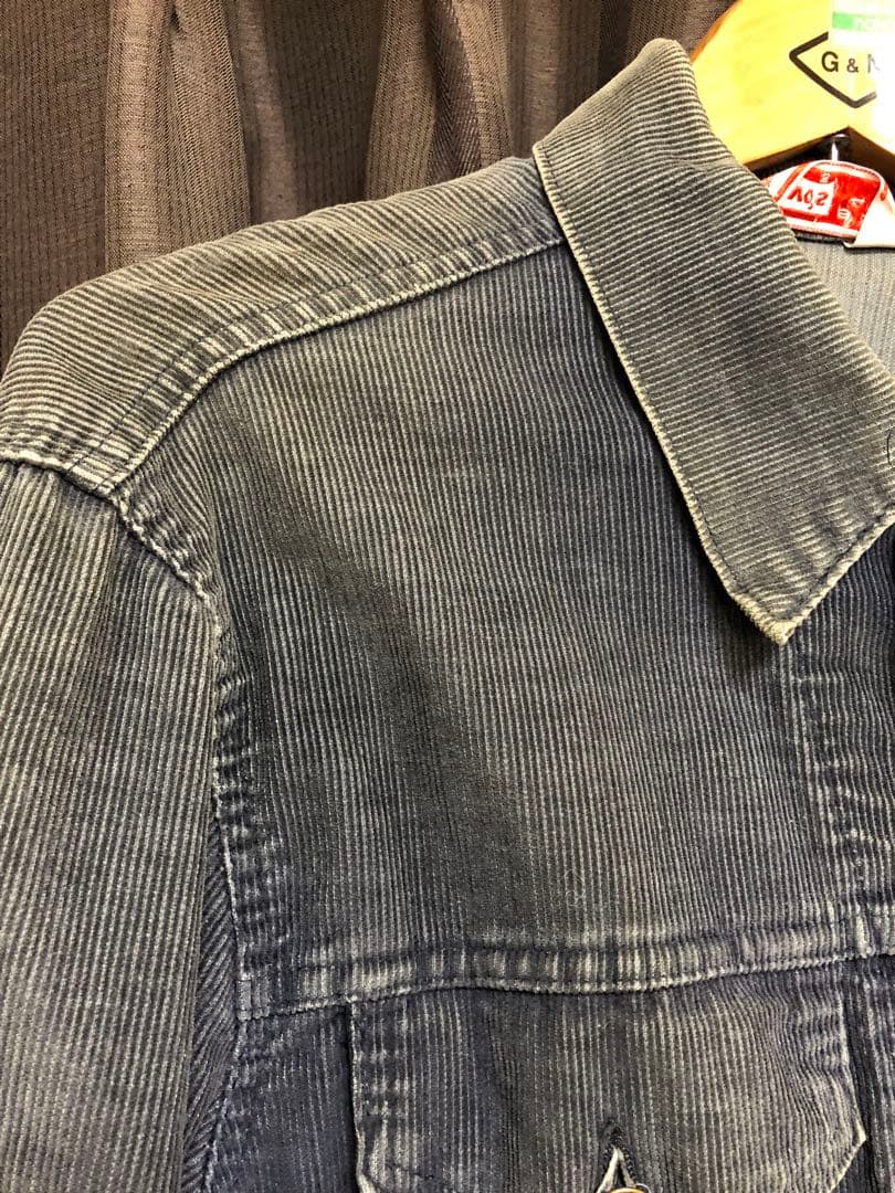 リーバイス　LEVI’S コーディロイ　ジャケット ネイビー　ヴィンテージ