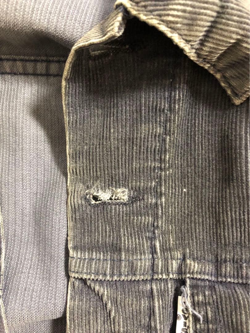 リーバイス　LEVI’S コーディロイ　ジャケット ネイビー　ヴィンテージ