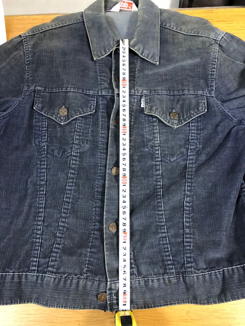 リーバイス　LEVI’S コーディロイ　ジャケット ネイビー　ヴィンテージ