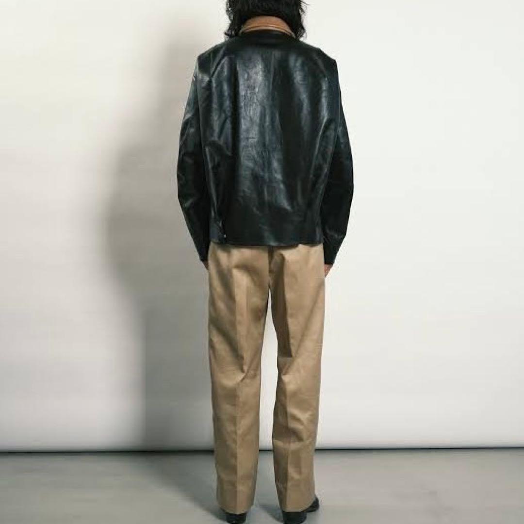 【美品】TANAKA THE COVERALL 黒 レザージャケット L 希少