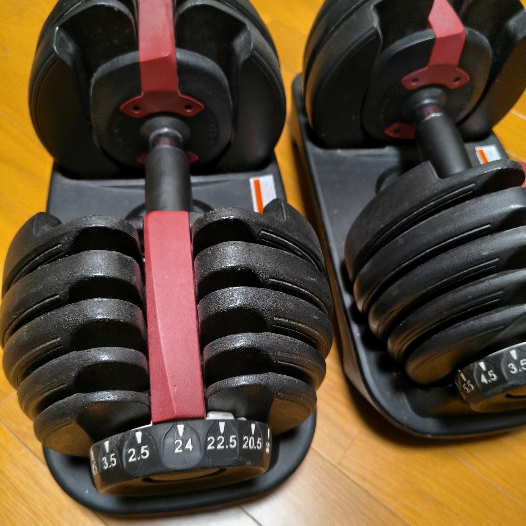 るいぼすてぃ①MRG 可変式タンベル 最大24kg（2.5～24kg）