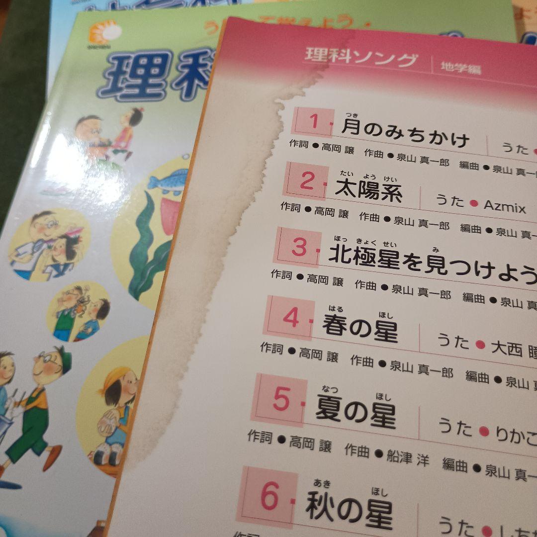 七田式 社会科・理科ソング 5科目セット CD