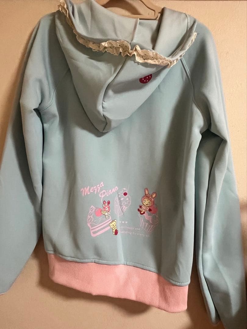 メゾピアノ風　女児風服　量産型　地雷　ロリータ　パーカー