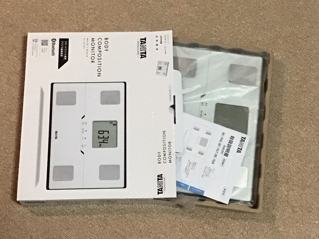 【多機能】TANITA 体組成計 Bluetooth機能付き　BC-768