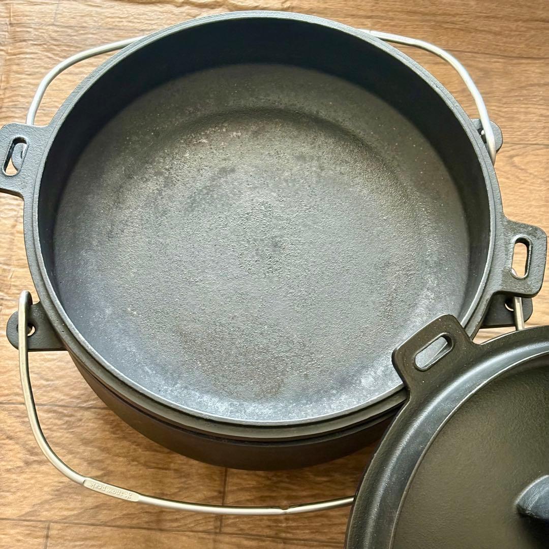 【揃ってます】スノーピーク　和鉄　ダッチオーブン　一式セット　キャンプ　日本製