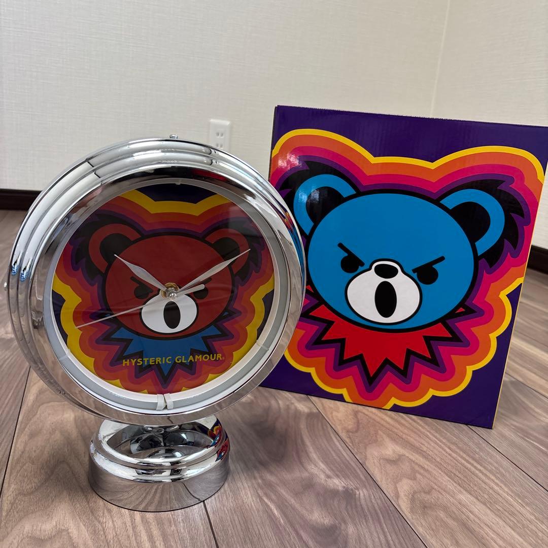 【希少品】HYSTERIC GLAMOUR 置時計 クマデザイン