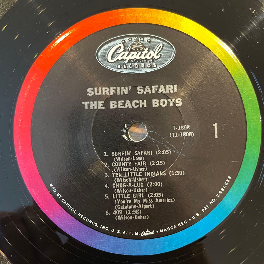 米オリジナルモノ THE BEACH BOYS \"Surfin' safari\"