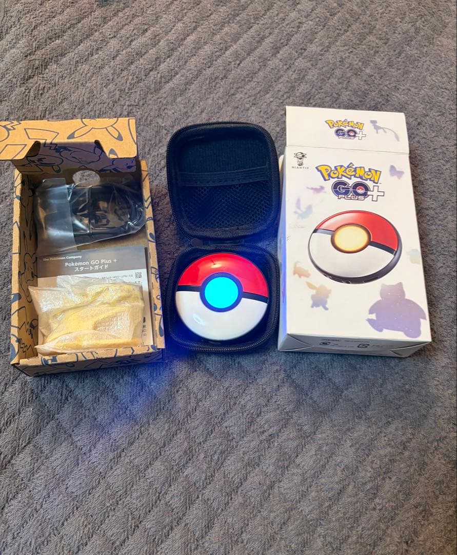 ポケモンGO Plus + 付属品/ケース付き　動作確認済仕様　振動なし仕様