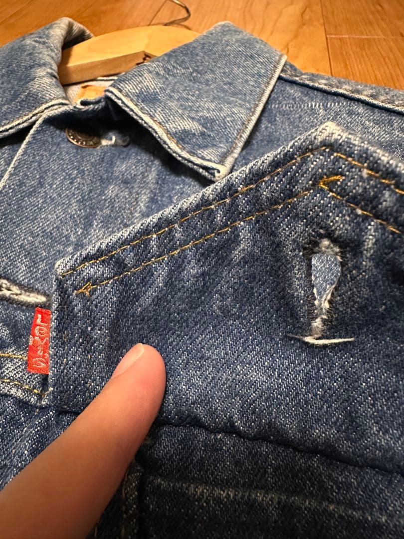 Levi's 70505-0217 36 USA製　スモールe
