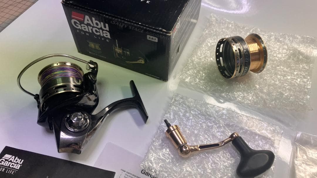 【Abu Garcia】スピニング リール SALTY STAGE 4000SH