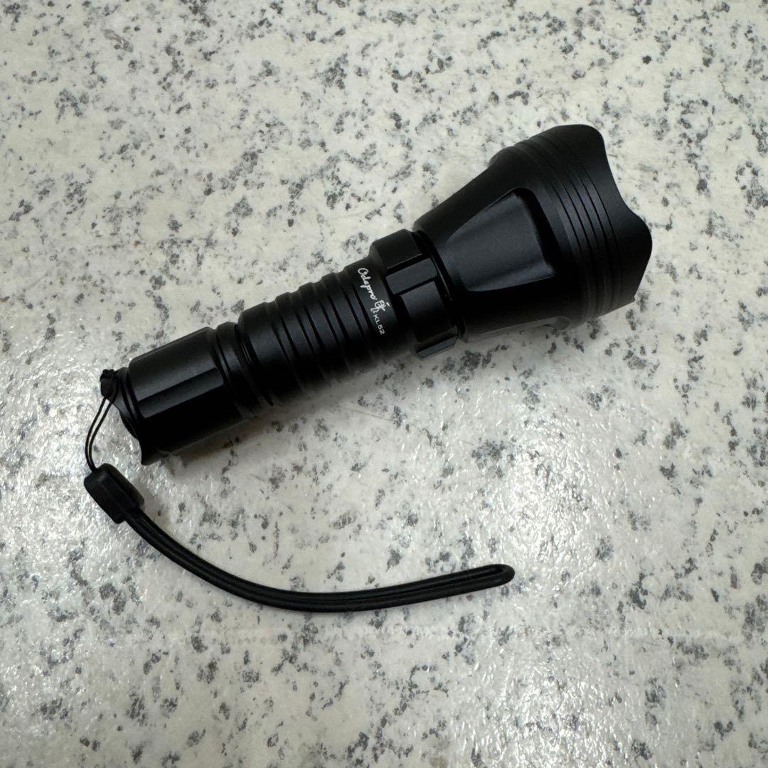 Odepro KL52 懐中電灯 ライト 防水 ハンティング キャンプ用 災害用