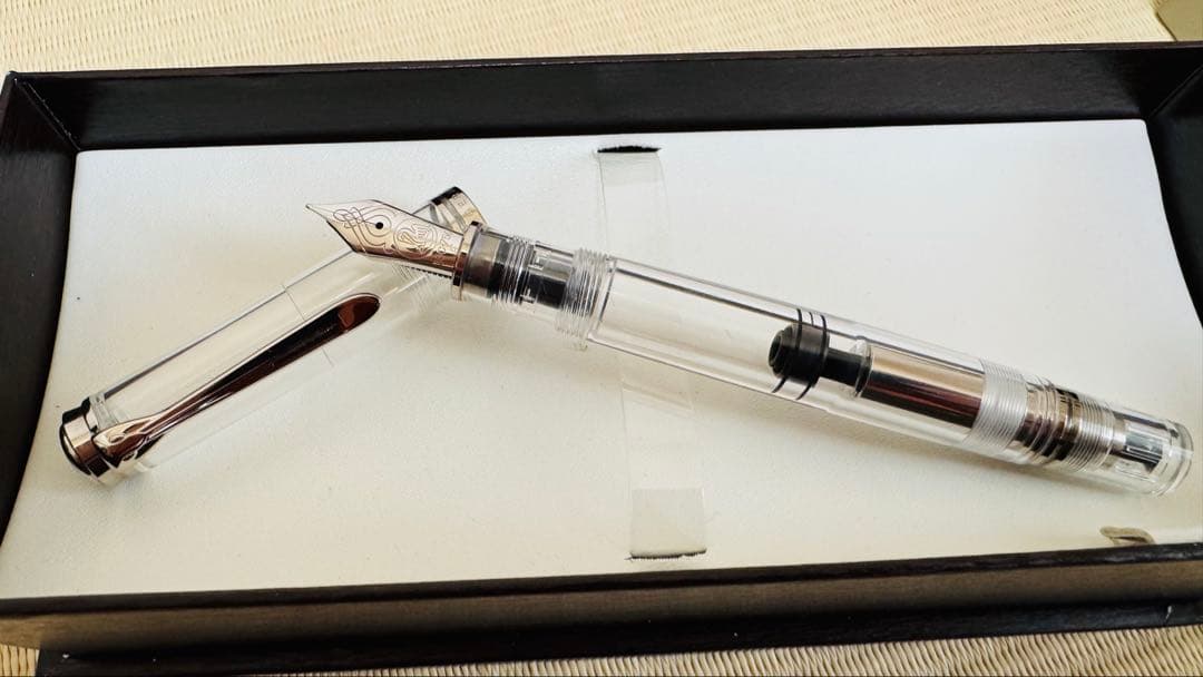 【美品】ペリカン 万年筆 スーベレーン M805 デモンストレーター F 刻印無