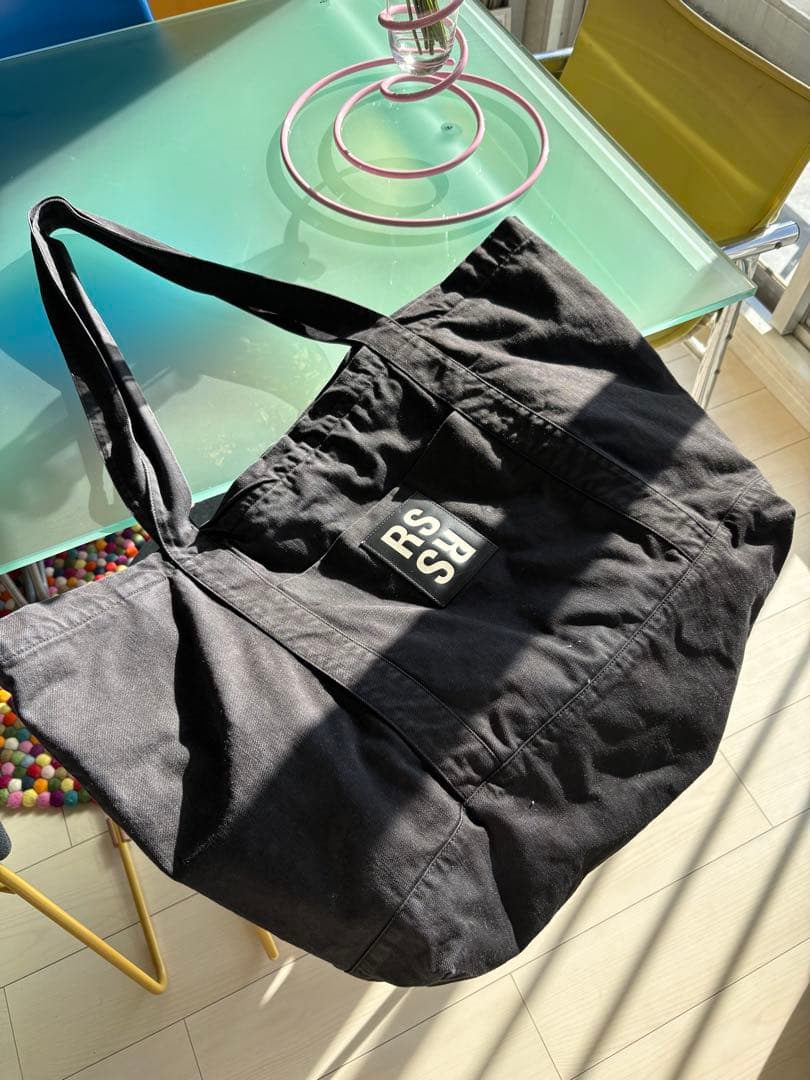Raf Simons Oversized denim tote bag バッグ