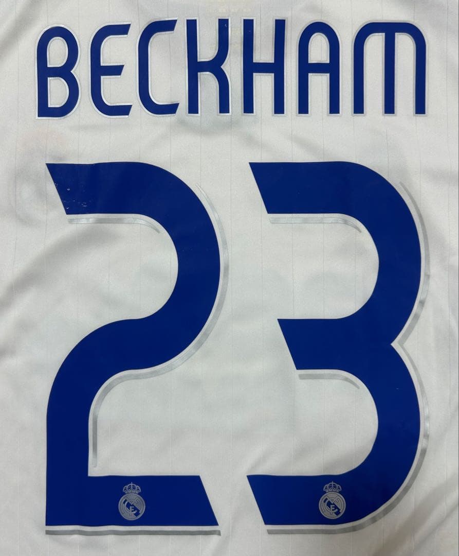 adidas Real Madrid  BECKHAM ユニフォーム