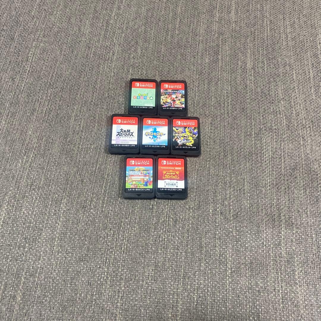 マ*ン様 Nintendo Switch カセットまとめ売り　ケース付き