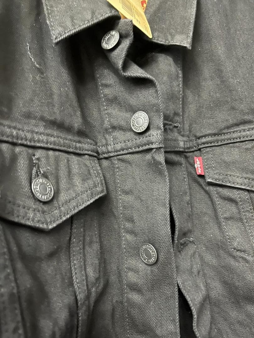 ★新品★リーヴァイス　デニムジャケット　723340144　黒　トラッカー Ｌ