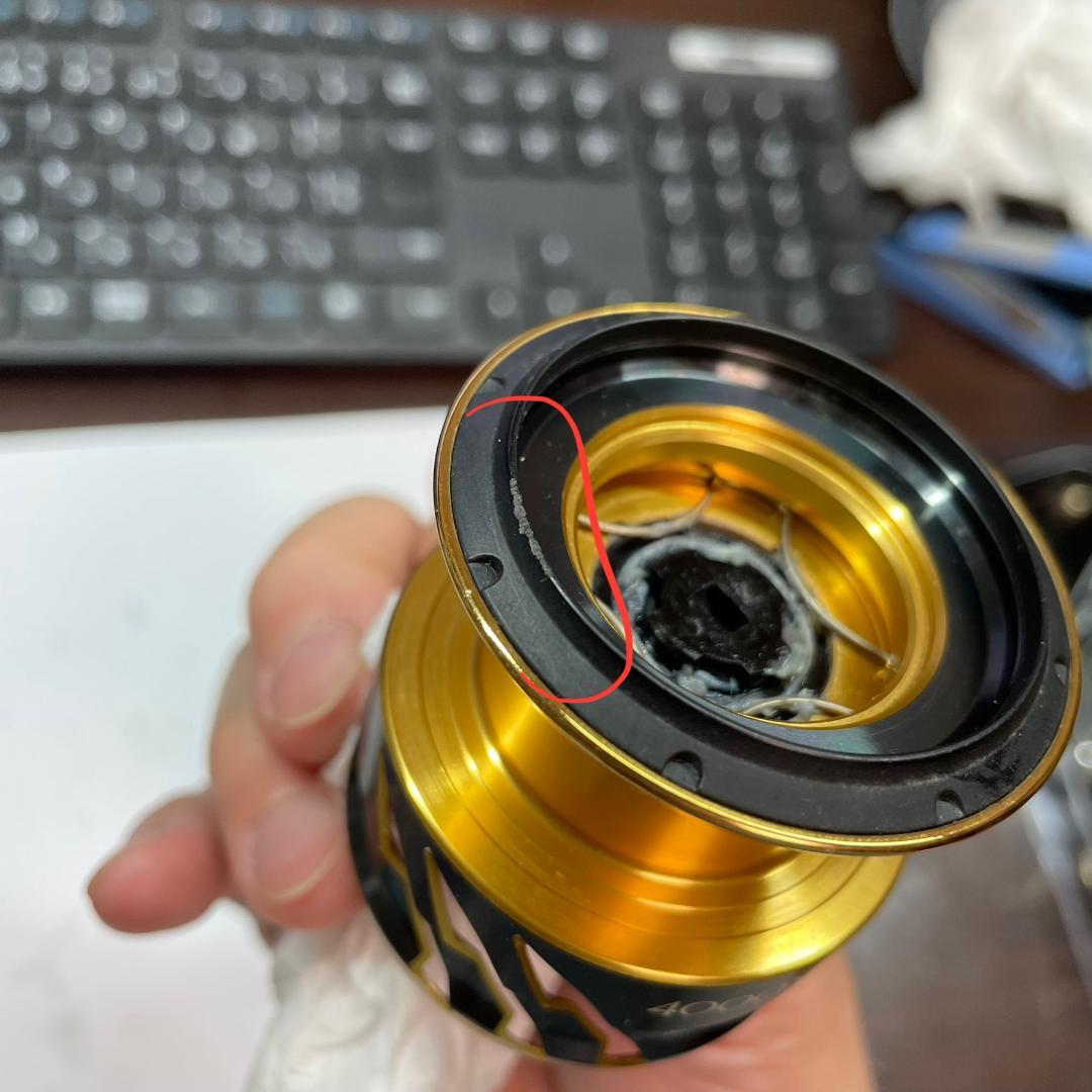 20ツインパワー 4000XG　スプール組　【管番LN】