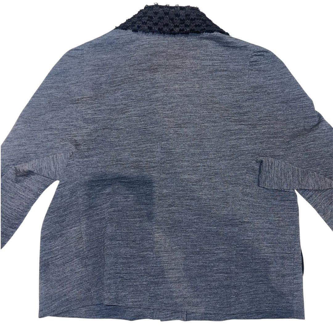 tricot COMME des GARCONSギャルソン ジャケット　グレー