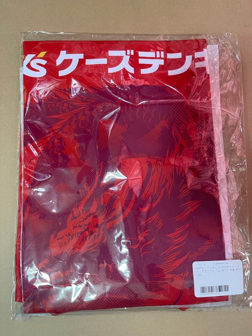 と*り様 水戸ホーリーホック　2026 GK オーセンティックユニフォーム　XX