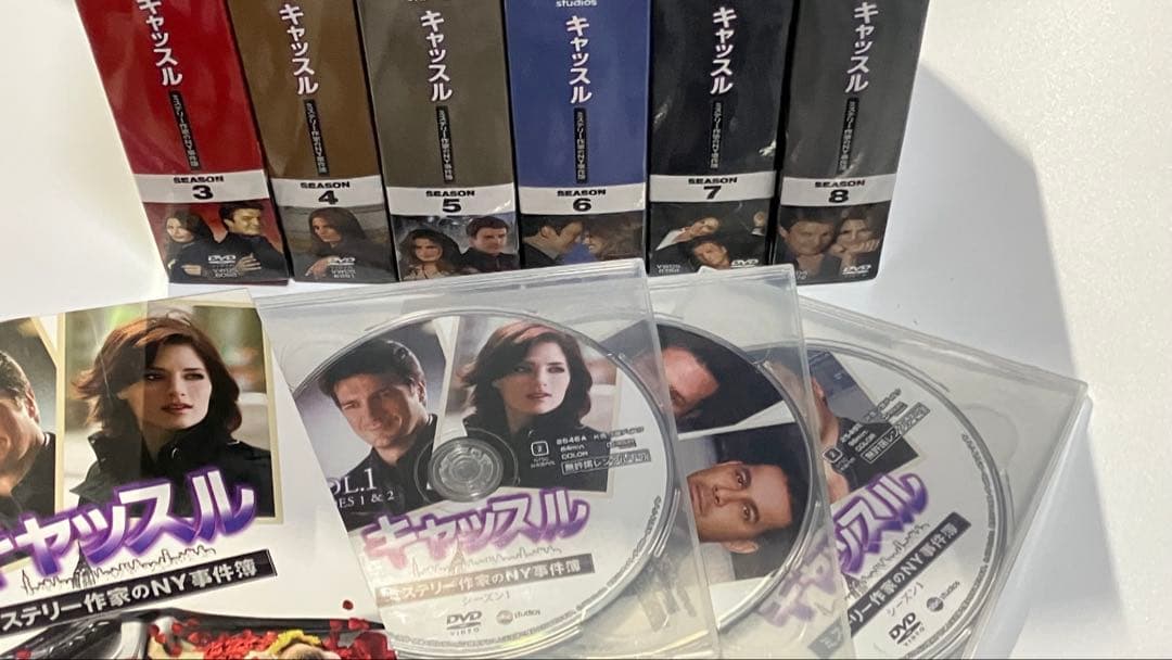 キャッスル/ミステリー作家のNY事件簿 コンパクDVDBOX シーズン1〜8全話