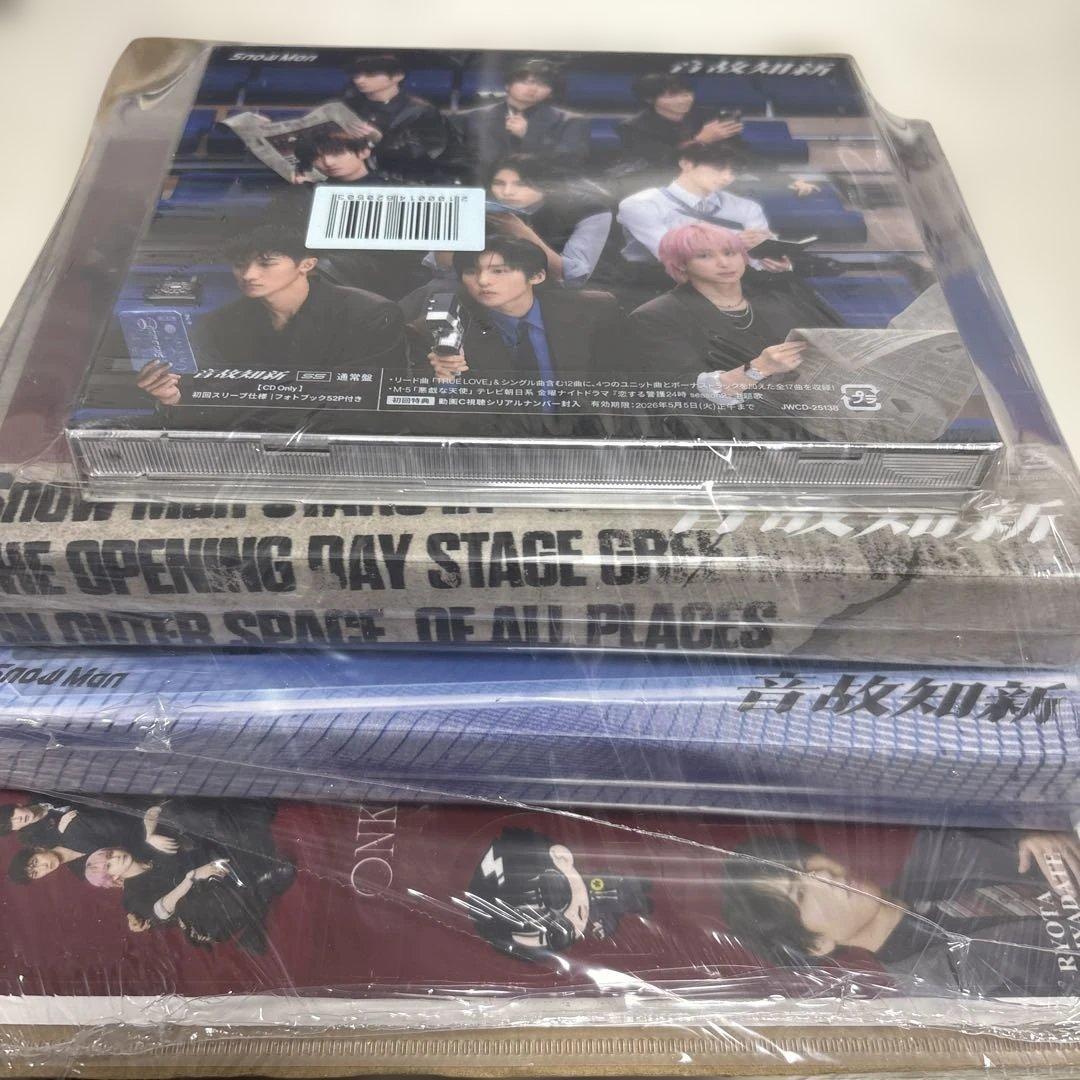  Man 音故知新 アルバム 3形態 初回盤A 初回盤B 通常盤 DVD
