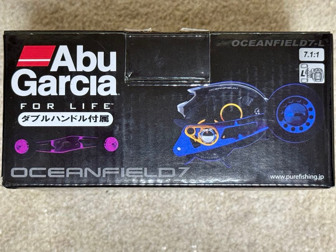 Abu Garcia OCEANFIELD7 左ハンドルベイトリール