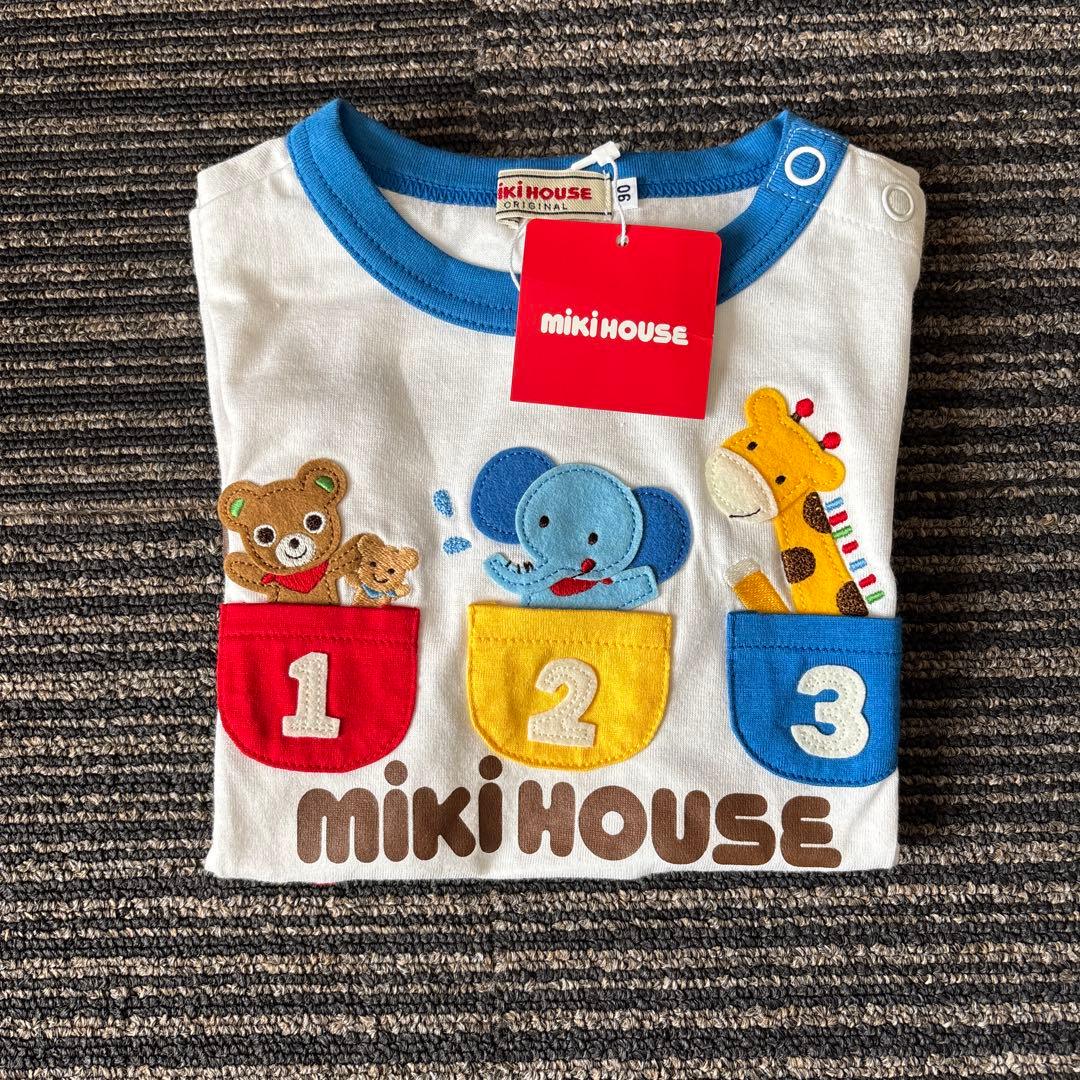 MIKIHOUSE 動物イラスト Tシャツ 90