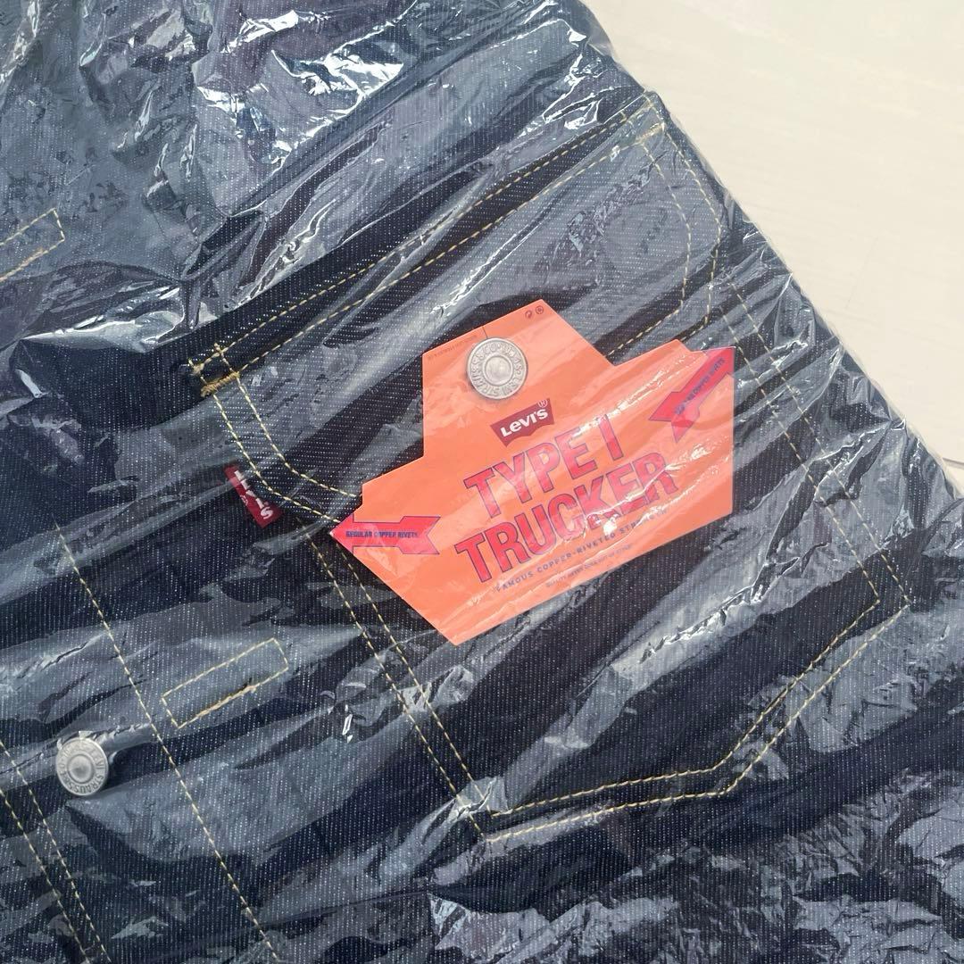 新品 別注JS LEVI’S TYPE１トラッカージャケット リジッド フラップ