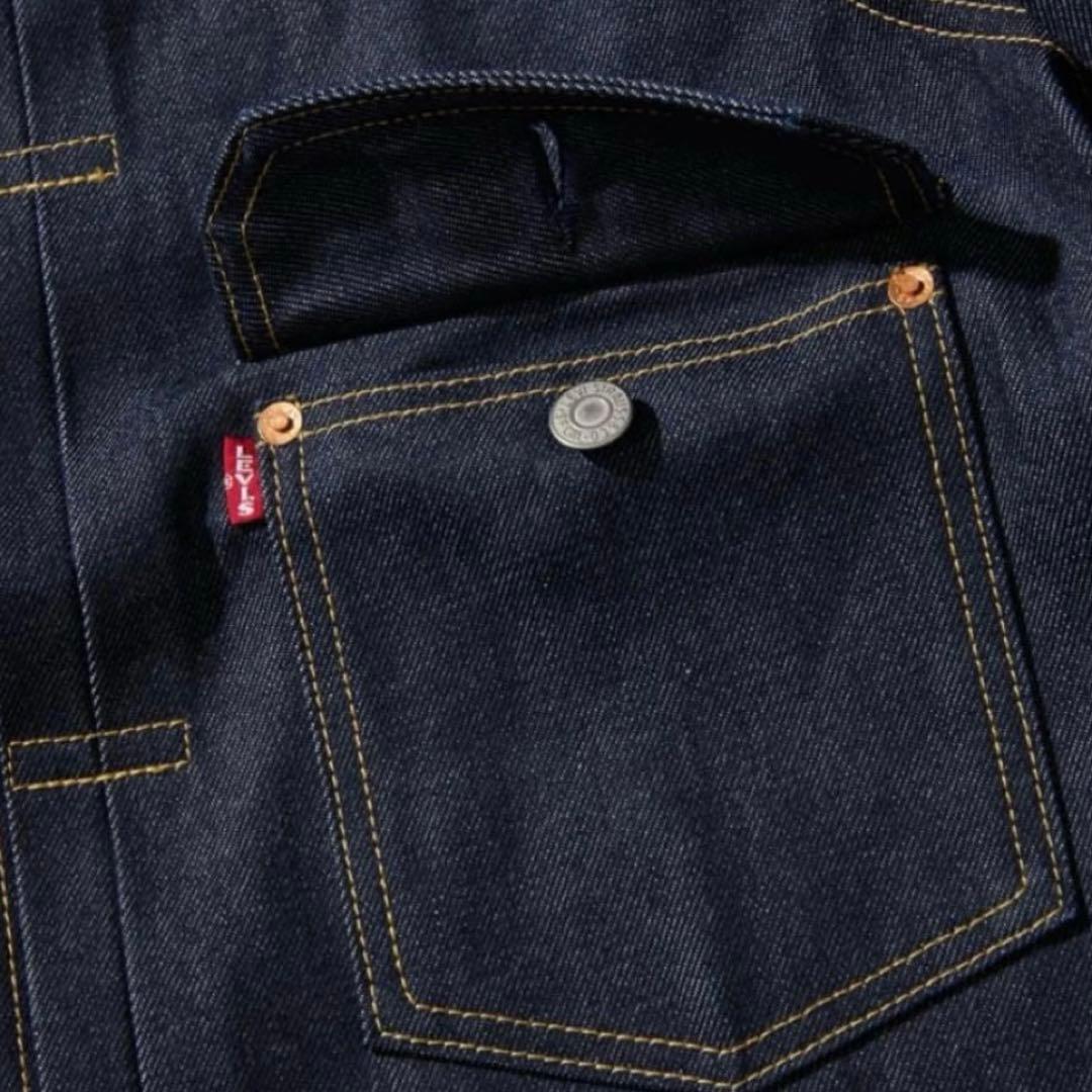 新品 別注JS LEVI’S TYPE１トラッカージャケット リジッド フラップ