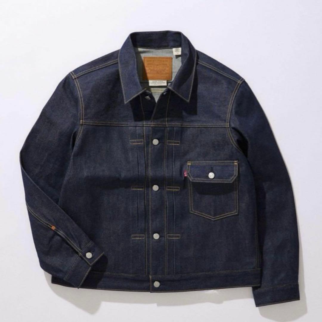 新品 別注JS LEVI’S TYPE１トラッカージャケット リジッド フラップ