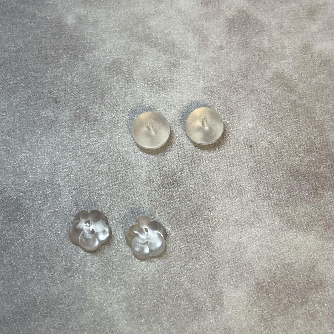 【新品未使用】 片耳 片方売り ドロップ 大 K18 YG 18金 ピアス 刻印