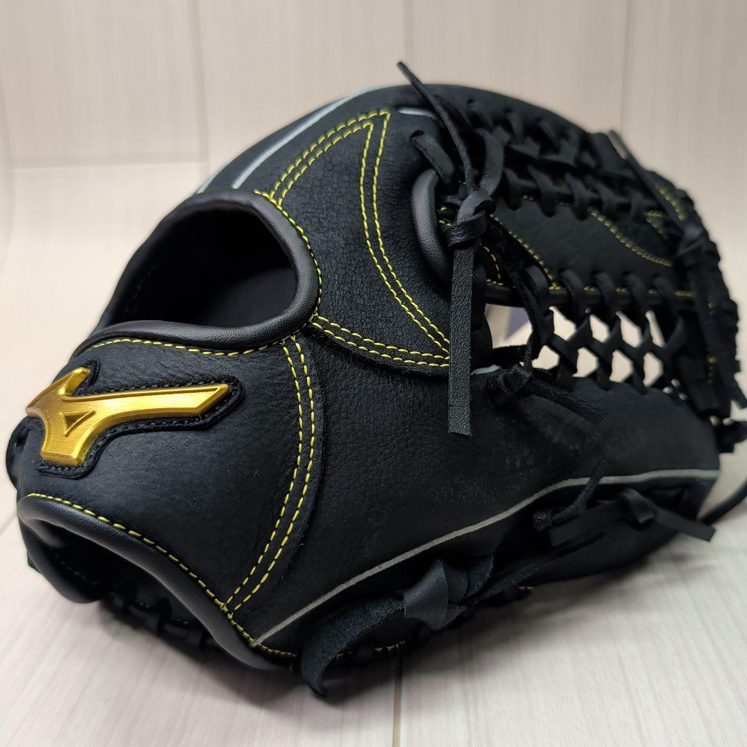 ミズノ　軟式用　エムジーソフター　オールラウンド用　ブラック　右投げ　新品②