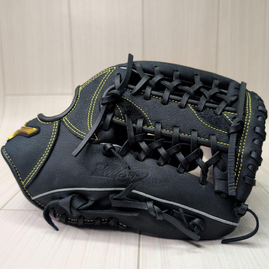 ミズノ　軟式用　エムジーソフター　オールラウンド用　ブラック　右投げ　新品②