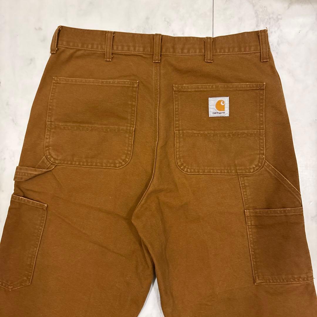 m*e様 Carhartt ダブルニーペインターパンツ ブラウン