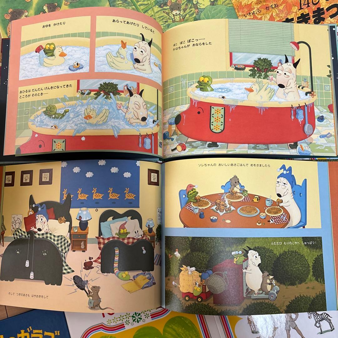 絵本14ひきのねずみシリーズ　バムとケロシリーズ　他
