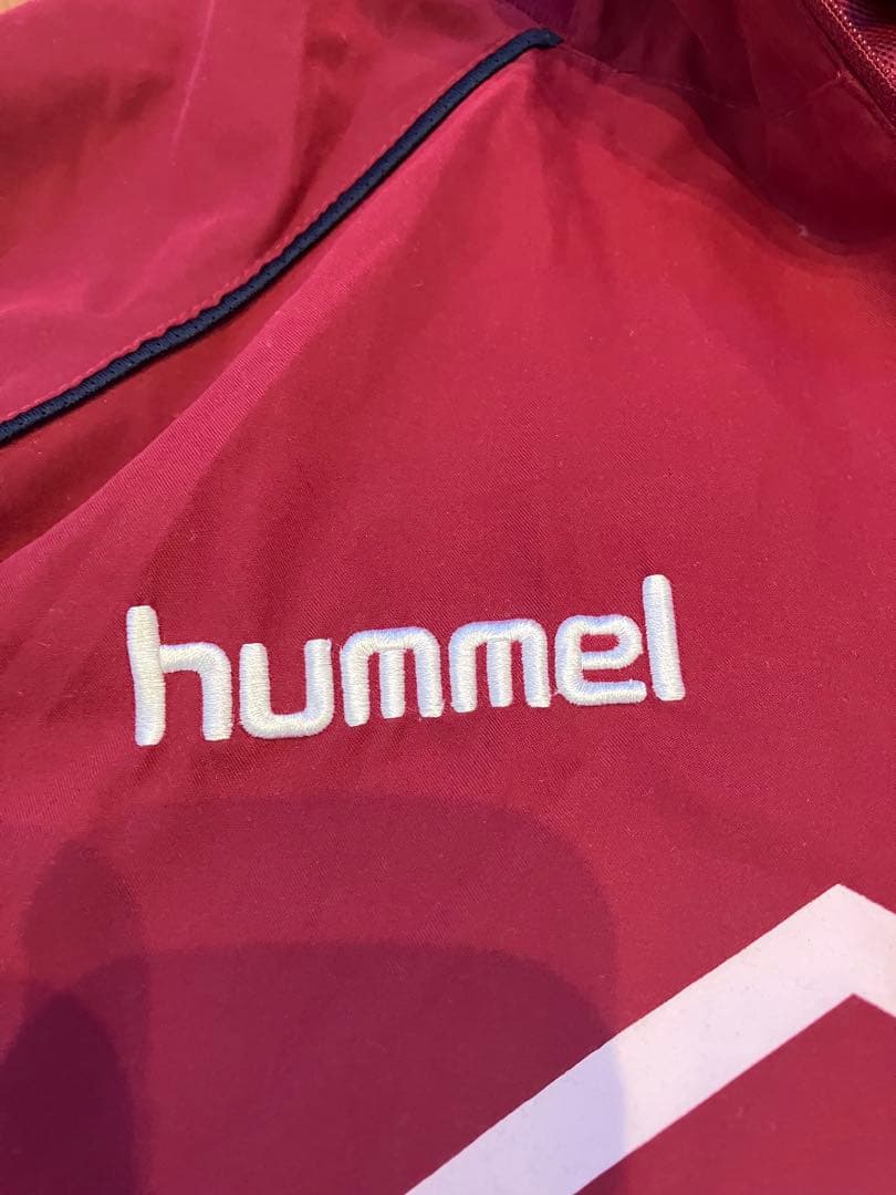 アストンヴィラ Hummel トレーニングジャケット 古着　ドリルトップ