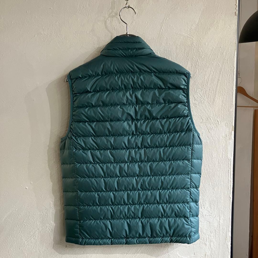 美品 patagonia ダウンセーター ベスト グリーン パタゴニア
