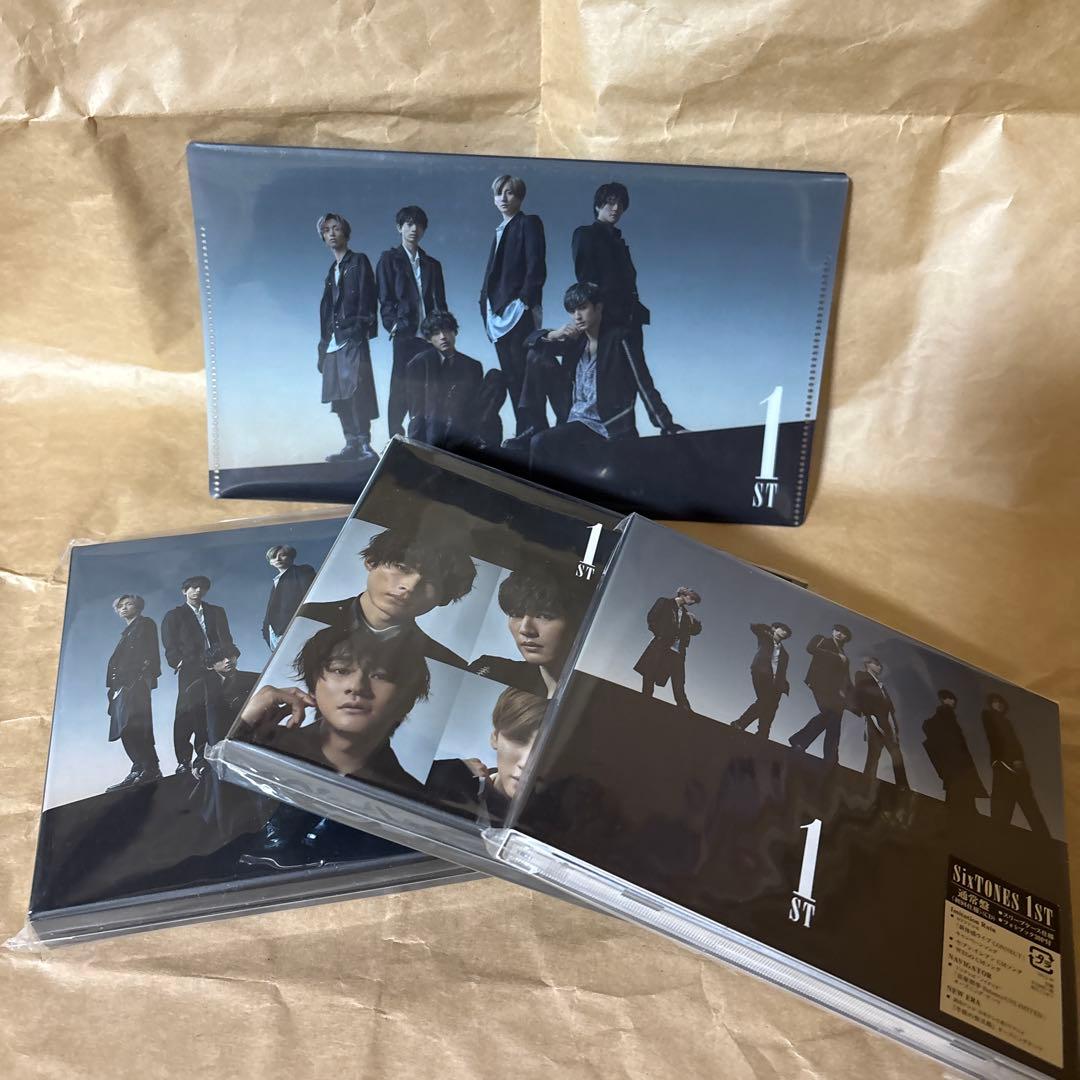 SixTONES 1ST アルバム　CD DVD 3形態セット　特典付き
