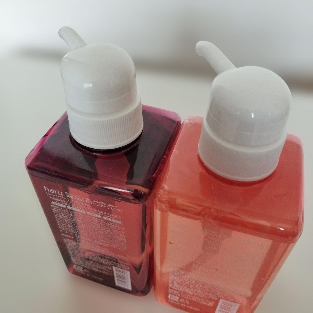 新品未使用 ハルシャンプー スカルプ400ml ラベンダー+スプリングレシピ